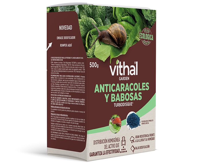 Un anticaracoles y babosas apto para agricultura ecológica 